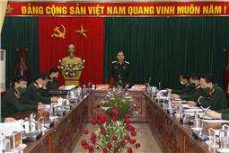 Thông qua văn kiện, nhân sự Đại hội Đảng bộ cơ sở trực thuộc Đảng bộ Quân khu, nhiệm kỳ 2020-2025